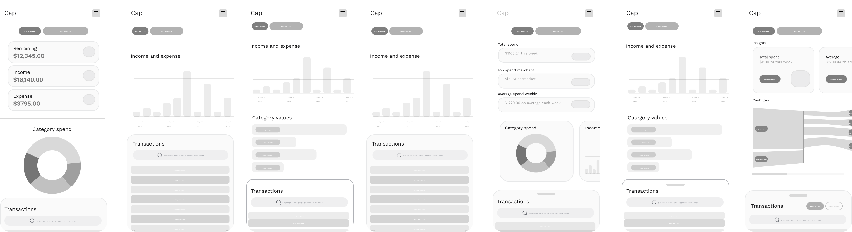 Mobile Wireframe